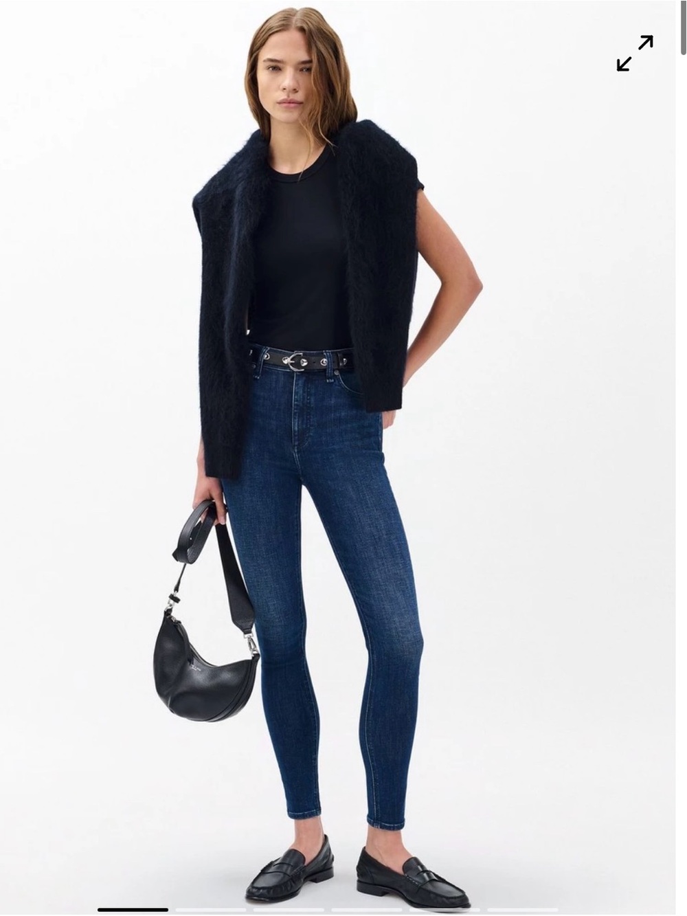NWT Rag & Bone Skinny Tech Dark Denim Jeans | Size: 32